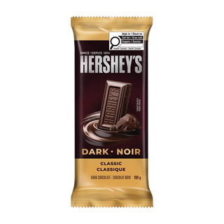 Hershey Dark Family Bar 14/100g - Chocolate and Chocolate Bars - - Tevan Enterprises - Canadian Wholesale Confections