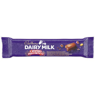 Dairy Milk Fireworks 24/38g - Chocolate and Chocolate Bars - - Tevan Enterprises - Canadian Wholesale Confections