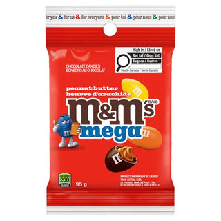 M&M's Peanut Butter Mega Peg Top 24/95g