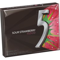 5' Flood (Sour Strawberry) 10/15pc - Gum - - Tevan Enterprises - Canadian Wholesale Confections