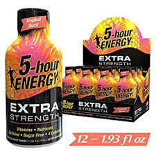 5 HR Energy Drink X-Strong Tropical 12/57ml - Beverages - - Tevan Enterprises - Canadian Wholesale Confections