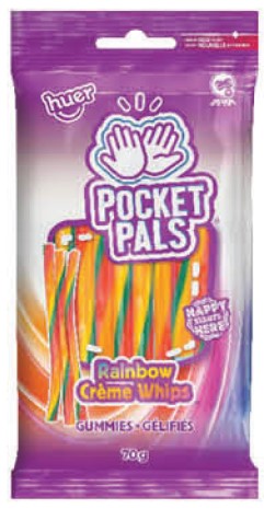 Huer Pocket Pals Rainbow Cream Whip 12/70g