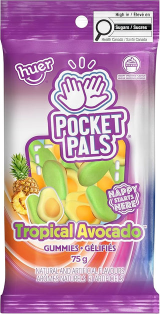 Huer Pocket Pals Tropical Avocado 12/75g