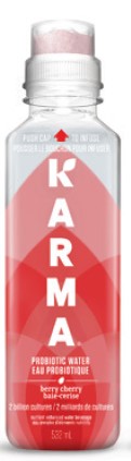Karma Water Berry Cherry Probiotic 12/532mL - Beverages - - Tevan Enterprises - Canadian Wholesale Confections