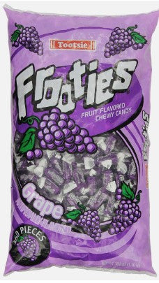 Tootsie Frooties Grape bulk candy 1.1kg - Bulk Candy - - Tevan Enterprises - Canadian Wholesale Confections