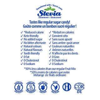 Kerr Light Fruit Mix (sugar free) 12/90g - Candy -  - Tevan Enterprises - Canadian Wholesale Confections