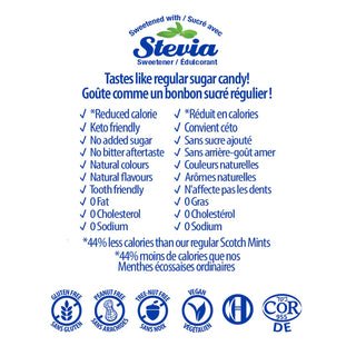 Kerr Light Scotch Mints (sugar free) 12/90g - Candy -  - Tevan Enterprises - Canadian Wholesale Confections
