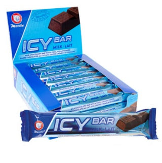 Icy Bars Milk (Blue) 21/45g - Chocolate and Chocolate Bars - - Tevan Enterprises - Canadian Wholesale Confections