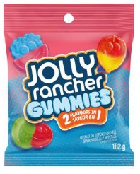 Jolly Rancher Gummies 2 in 1 10/182g - Candy - - Tevan Enterprises - Canadian Wholesale Confections