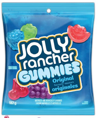 Jolly Rancher Gummies Original 10/182g - Candy - - Tevan Enterprises - Canadian Wholesale Confections