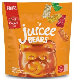 Dare Real Juicee Bears 6/500g - Candy - - Tevan Enterprises - Canadian Wholesale Confections