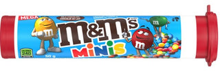 M&M Minis King Size 24/50g - Chocolate and Chocolate Bars - - Tevan Enterprises - Canadian Wholesale Confections