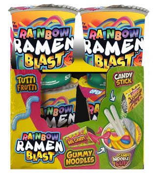 Rainbow Ramen Blast 12/53g - Candy - - Tevan Enterprises - Canadian Wholesale Confections