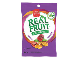 Dare RealFruit Gummies Tropical 9/180g - Candy - - Tevan Enterprises - Canadian Wholesale Confections