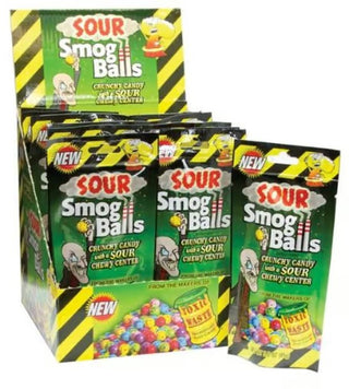 Toxic Waste Smog Balls 12/85g - Candy - - Tevan Enterprises - Canadian Wholesale Confections