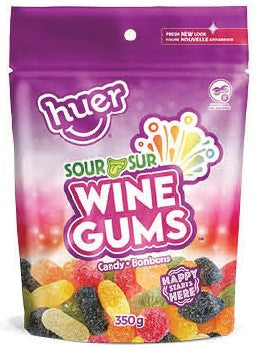 Huer Sour Wine Gums 8/350g