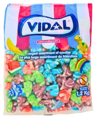 Vidal Swirly Unicorns bulk candy 1.2kg - Bulk Candy - - Tevan Enterprises - Canadian Wholesale Confections