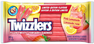 Twizzlers Pink Lemonade Party Pack 12/311g - Licorice - - Tevan Enterprises - Canadian Wholesale Confections