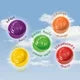 Skittles Gummies Original peg bag 12/164g
