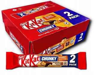 Kit Kat Chunky Peanut Butter King Size 24/68g - Chocolate and Chocolate Bars - - Tevan Enterprises - Canadian Wholesale Confections