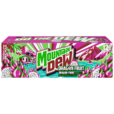 Mountain Dew Dragonfruit 12/355ml