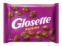 Glosette Raisins 18/50g - Chocolate and Chocolate Bars - - Tevan Enterprises - Canadian Wholesale Confections