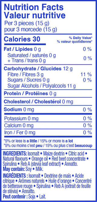 Kerr Light Fruit Mix (sugar free) 12/90g - Candy -  - Tevan Enterprises - Canadian Wholesale Confections