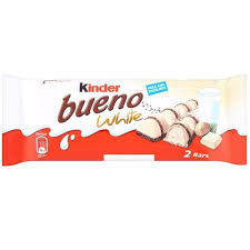 Kinder Bueno White 20/39g - Chocolate and Chocolate Bars - - Tevan Enterprises - Canadian Wholesale Confections