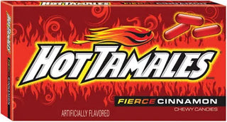 Hot Tamales Theater Box 12/120g - Candy - - Tevan Enterprises - Canadian Wholesale Confections