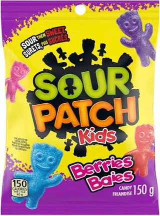 Maynards Sour Patch Kids Berries Peg Top 12/150g