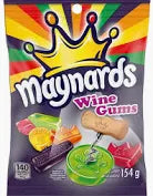 Maynards Wine Gums Peg Top 12/154g