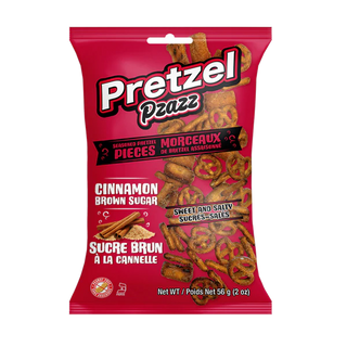 Pretzel Pzazz Cinnamon Brown Sugar 12/56g