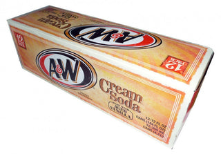 A&W Cream Soda 12/355ml - Beverages - - Tevan Enterprises - Canadian Wholesale Confections