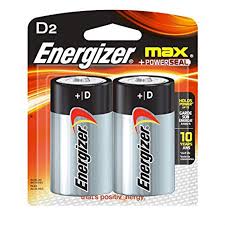Energizer Max 2/D Batteries - Batteries - - Tevan Enterprises - Canadian Wholesale Confections