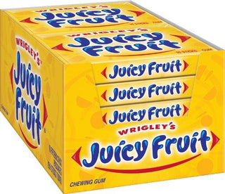 Juicy Fruit Original 10/15pc - Gum - - Tevan Enterprises - Canadian Wholesale Confections
