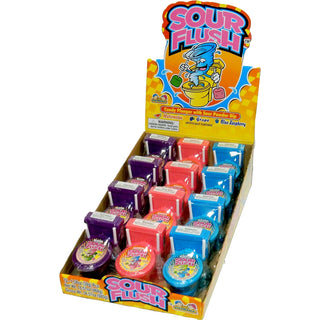 Sour Flush Toilet Candy 12/39g - Candy - - Tevan Enterprises - Canadian Wholesale Confections
