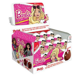 Zaini Barbie Chocolate Eggs 24/20g - Chocolate and Chocolate Bars - - Tevan Enterprises - Canadian Wholesale Confections