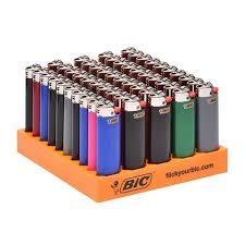 BIC Regular Lighters 50ct - Supplies - - Tevan Enterprises - Canadian Wholesale Confections
