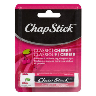 Chapstick Classic Cherry Lip Balm, 12/4g - Pain Relief - - Tevan Enterprises - Canadian Wholesale Confections