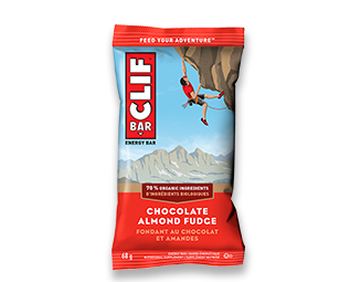 Clif Chocolate Almond Fudge 12/68g - Granola Bars - - Tevan Enterprises - Canadian Wholesale Confections