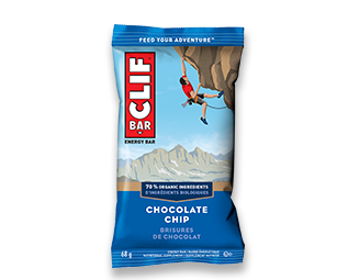 Clif Chocolate Chip Bar 12/68g - Granola Bars - - Tevan Enterprises - Canadian Wholesale Confections
