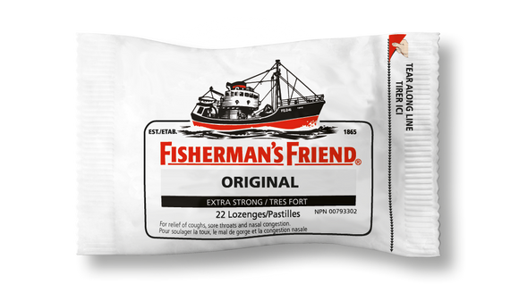 Fishermans Friends Original Extra Strong (White) 16's, Cough and Cold, Fisherman's Friend, [variant_title] - Tevan Enterprises