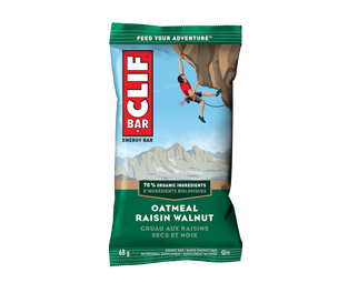 Clif Oatmeal Raisin Walnut Bar 12/68g - Granola Bars - - Tevan Enterprises - Canadian Wholesale Confections