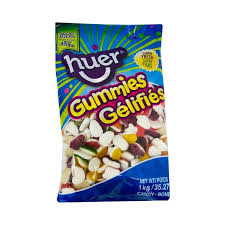 Huer Fruit Cocktail bulk candy 1kg - Bulk Candy - - Tevan Enterprises - Canadian Wholesale Confections