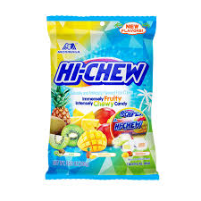 Hi Chew Tropical Mix Bag 6/100g - Candy - - Tevan Enterprises - Canadian Wholesale Confections