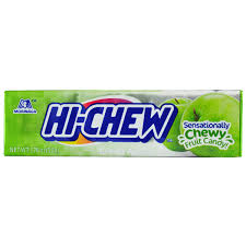 Hi Chew Fruit Chews Green Apple 12/58g - Candy - - Tevan Enterprises - Canadian Wholesale Confections