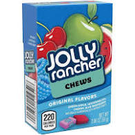 Jolly Rancher Fruit Chew Original 12/58g - Candy - - Tevan Enterprises - Canadian Wholesale Confections