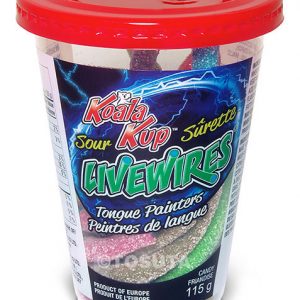 Koala Kup - Livewires Sour Tongue Painters 12/115g - Candy - - Tevan Enterprises - Canadian Wholesale Confections