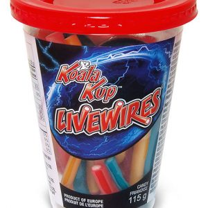 Koala Kup - Livewires 12/115g - Candy - - Tevan Enterprises - Canadian Wholesale Confections