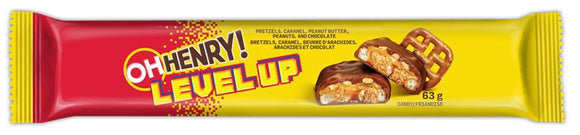 Oh Henry Level Up King Size 63g 24 per box, Chocolate and Chocolate Bars, Hershey's, [variant_title] - Tevan Enterprises